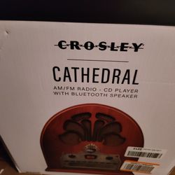 Cathedral Radio/CD Player/ Bluetooth Speaker