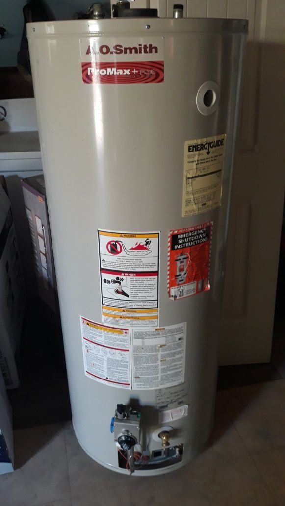 Water heater gas natural 50 galones