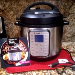 NEW INSTANT POT DUO PLUS 6 QUART 9-IN-1 PRESSURE COOKER 