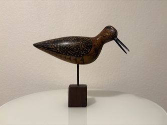 Hand Carved Shore Bird by Kevin Kerrigan