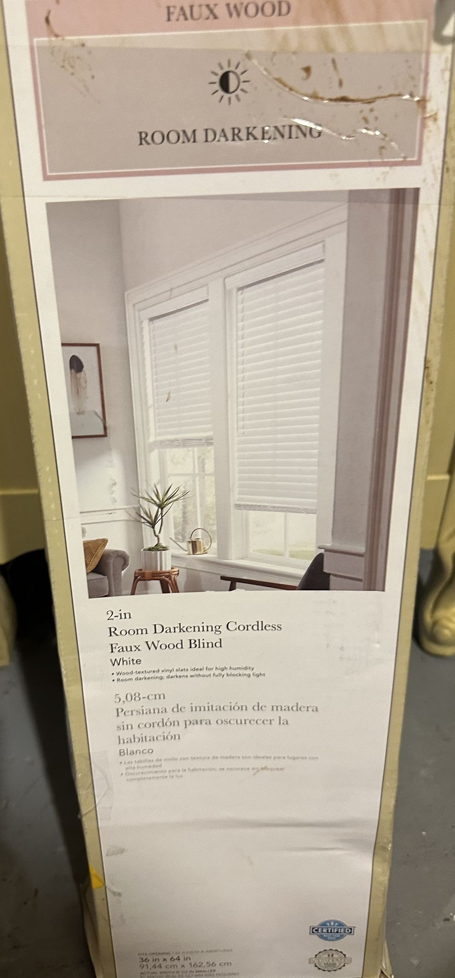 Allen Roth Faux Wood Blinds