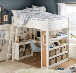 Pottery Barn Teen Sleep & Study Loft Bed