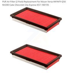 Two Q50 Engine Air Filters