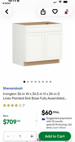 Shenandoah kitchen cabinets