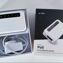 Puli (GL-XE300) Portable 4G LTE Smart Wireless router(EC25-AF)