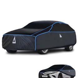 Hail Protector Car Cover with Thick Multi-Layered EVA | Gift Windshield Sun Shade | Hail Blanket