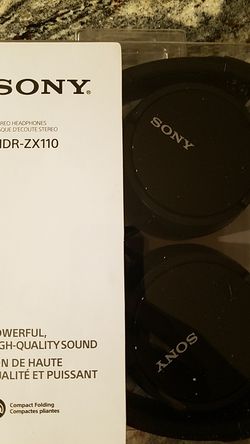 Sony MDR ZX110 Headphones