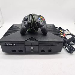 Microsoft Original Xbox Console & Controller TESTED Works Great! New Drive Belt