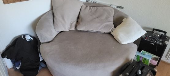 Circular stylish sofa