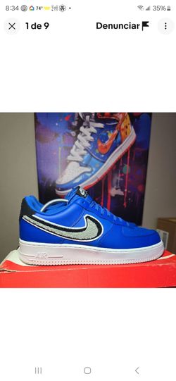 Nike Air Force 1 Low Chenille Swoosh (823511-409) Size 12M