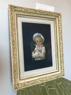 Hand stitched Tapestry