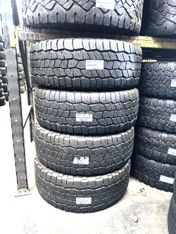 📍 4 Matching Used Tires LT305/70R17 COOPER DISCOVERER AT3 XLT 305/70R17 ALL TERRAIN OFF-ROAD 305 70 17
