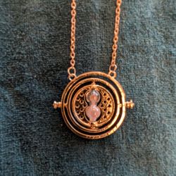 Vintage Harry Potter Time Turner Necklace