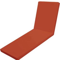 Iheqard Outdoor Chaise Lounge Cushions for Patio, 71"x22"x3" Lounge Chair Cushions, Waterproof Replacement Seat
