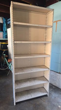 Metal shelf