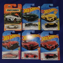Hot Wheels Toyota Supra Lot (6) – Includes One Error