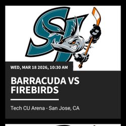 San Jose Barracudas Vs Coachella Firebirds