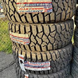 285 65 18 vendo un set de llantas nuevas con Garantia marca AMERICANA