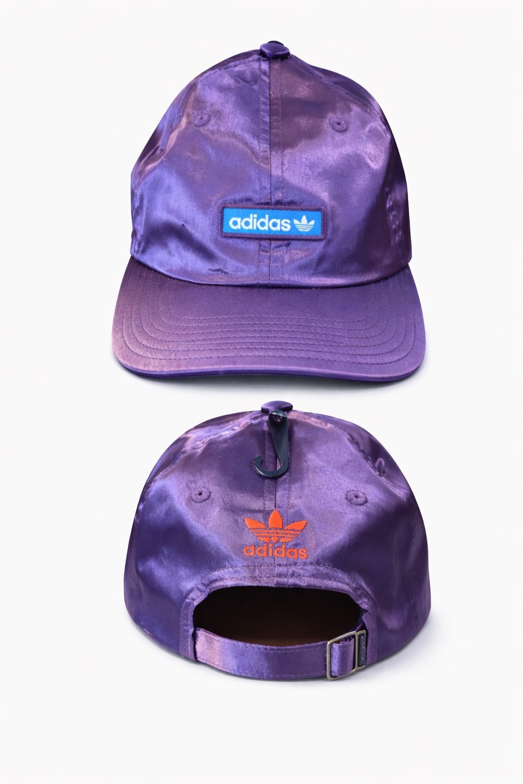 Brand New Purple Satin Adidas Hat