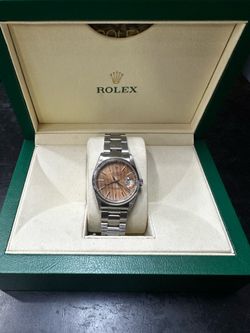 Rolex Datejust 36mm Rare Linen Dial