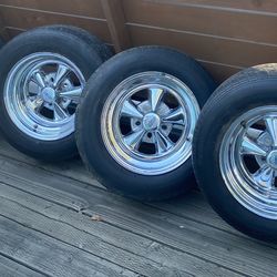 15” Cragar Wheels And Tires 