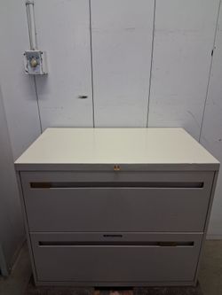 Metal file cabinet $ 60