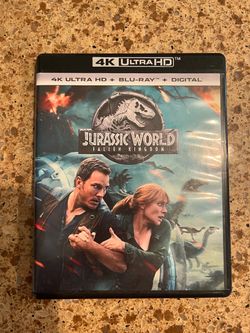 Jurassic World Fallen Kingdom 4K Ultra HD Blu-ray
