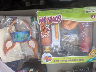 Scooby Doo bath set and ears