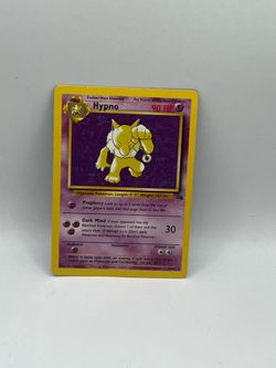 Pokemon Fossil Hypno Card #23