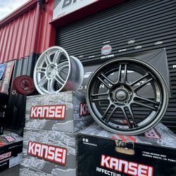 Kansei Seven New Wheels Available!! 5x114 Perfect For Any Honda,Toyota,Acura And More!!