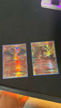 Pokemon Charizard EX Lot- 12/108 Evolutions & XY17 Black Star Promo