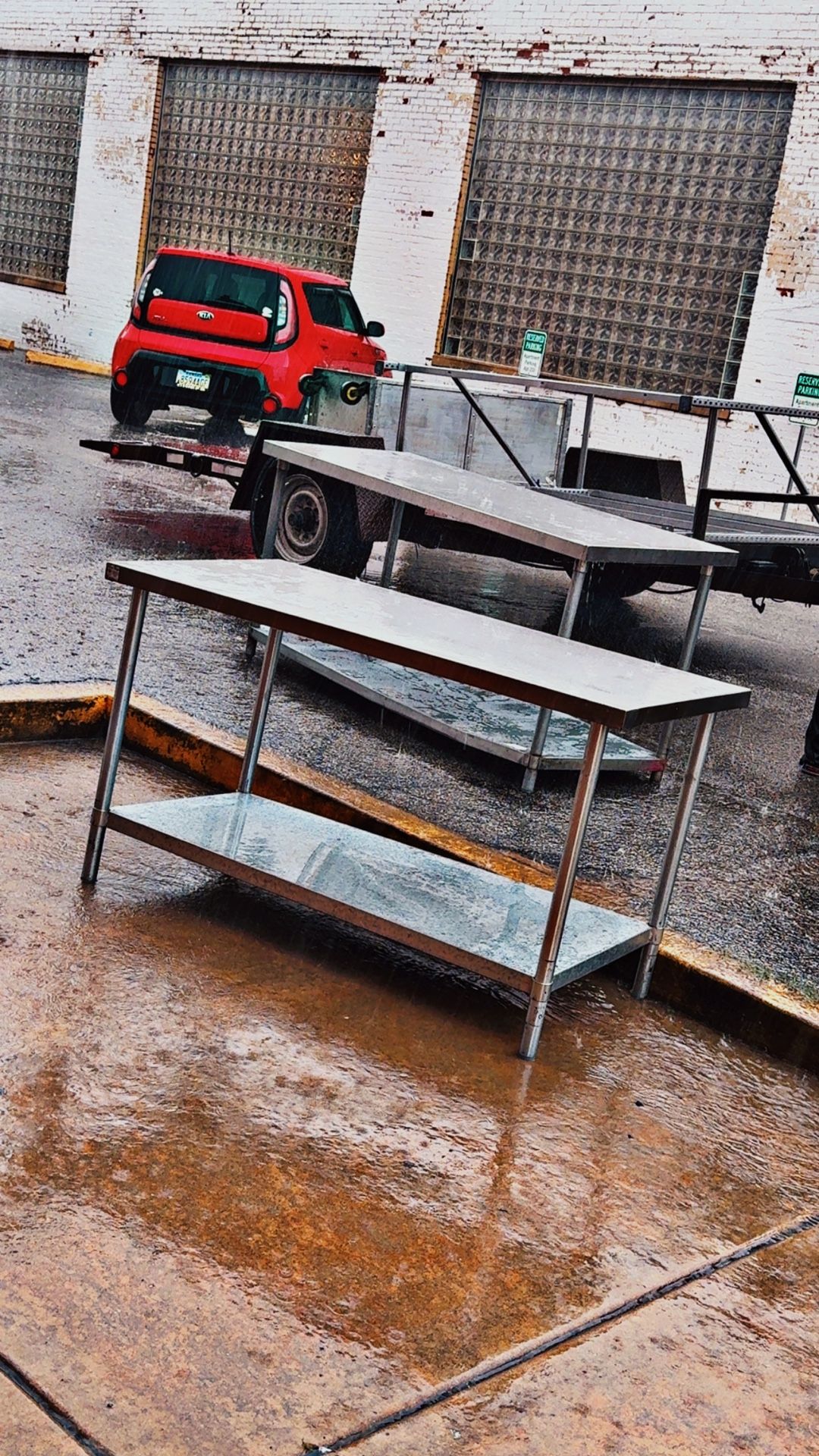 Stainless Steel Tables Different sizes