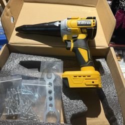 Rivet Gun Compatible with Dewalt 20V Battery,Cordless Rivet Tool With 3 Size (1/8", 5/32", 3/16"),Brushless Pop Rivet Gun Kit (No Battery) $80 in n La