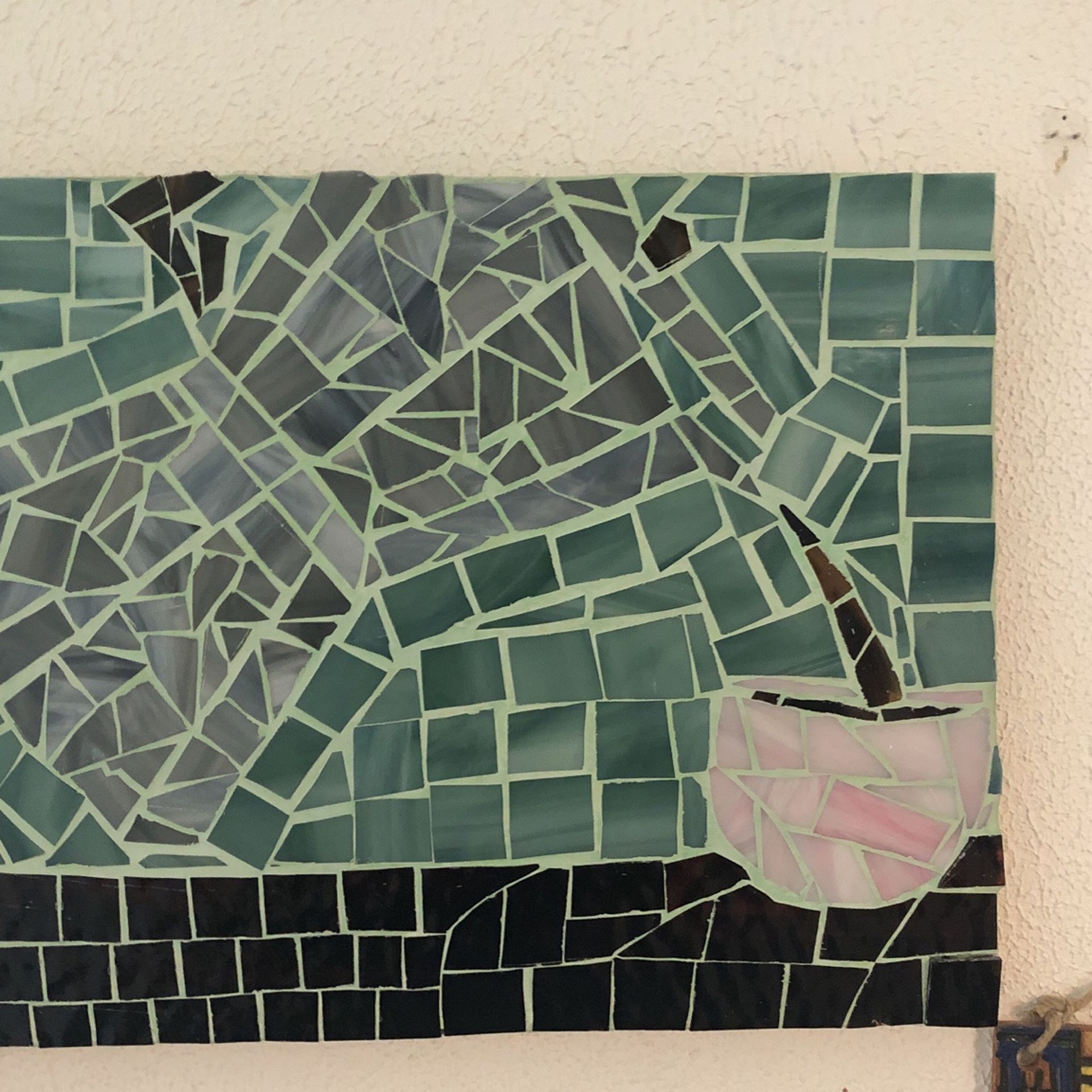 Mosaico De Greca Y Cafe