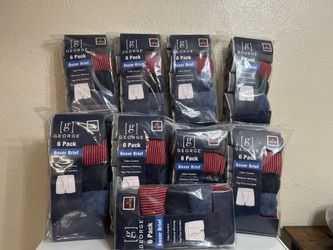George 6 Pack Boxer Briefs