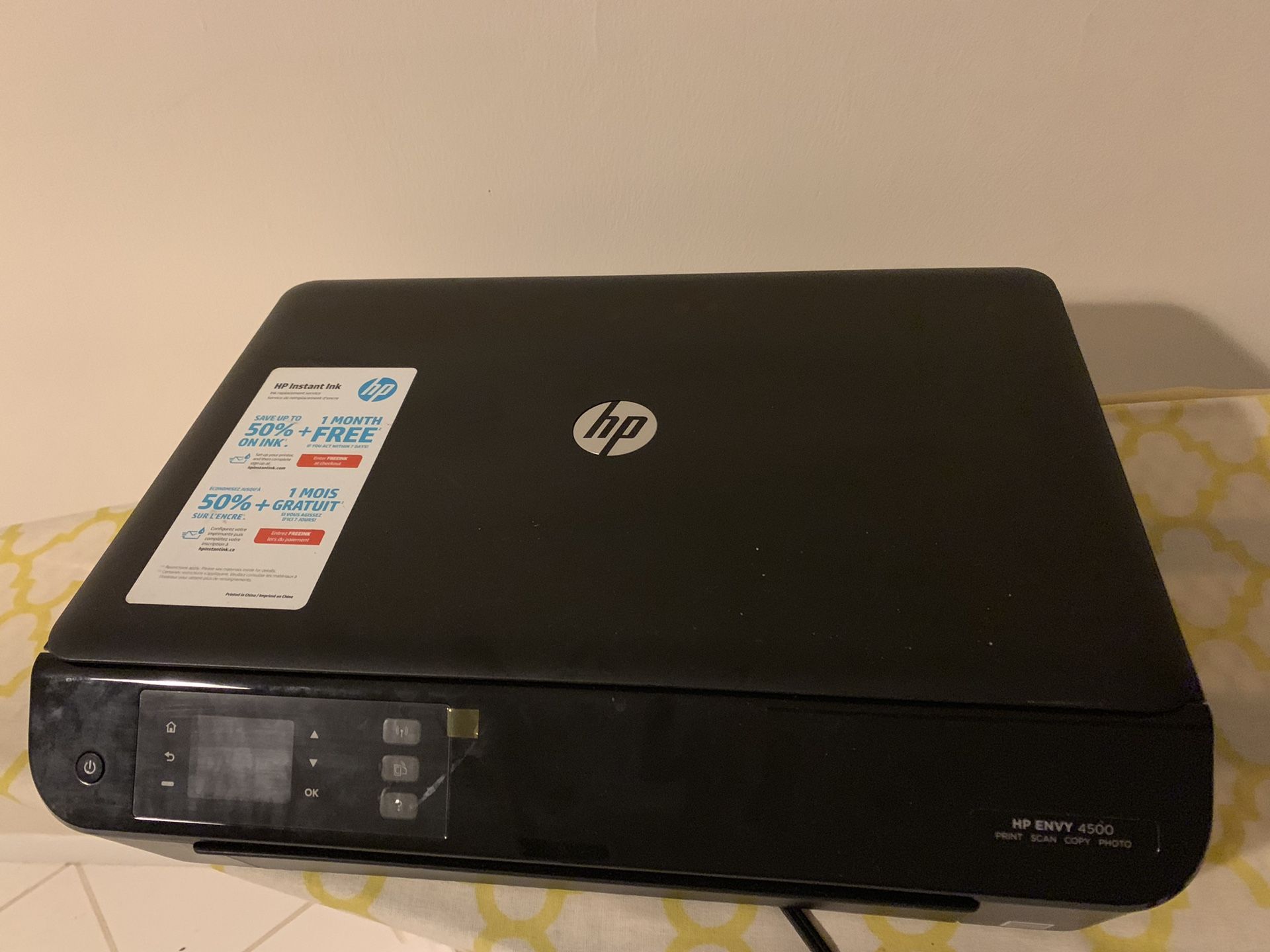 HP ENVY 4500 printer, scan, copy, and photo