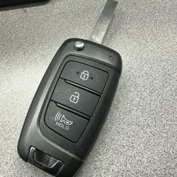 Hyundai Santa Fe Remote Control Flip Key OEM