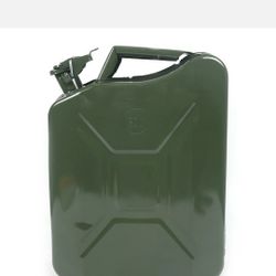 5 Gallon 5 Gal Jerry Can 20L Gas Steel Tank Emergency Backup Army Military Green
