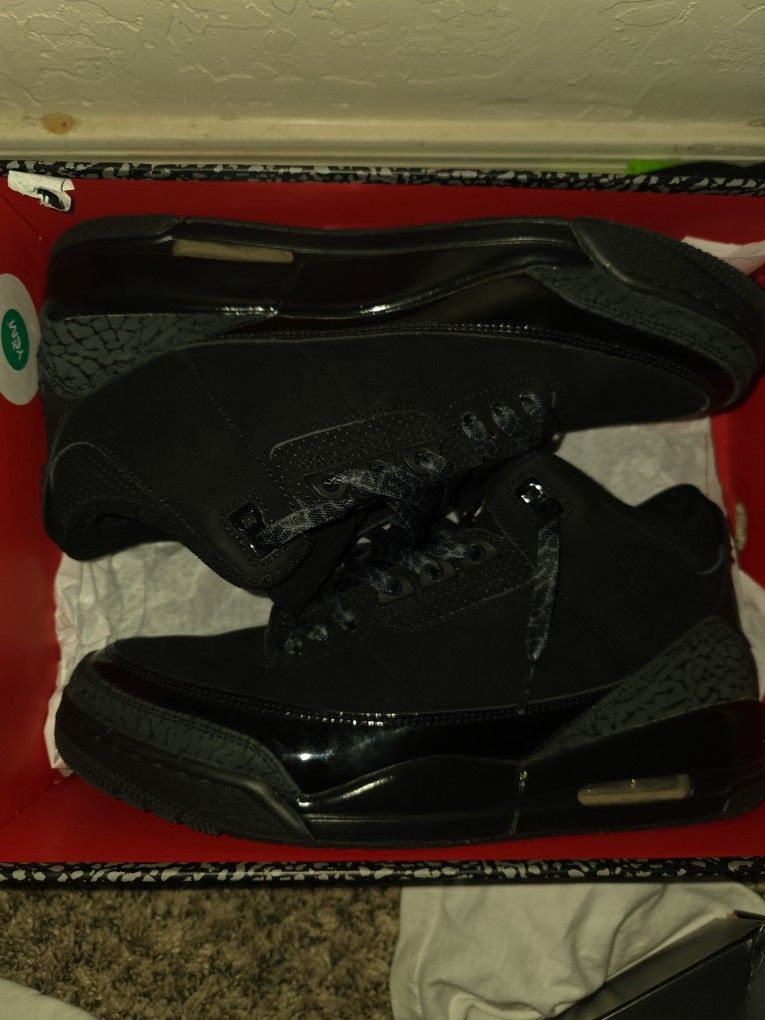 Jordan 3 Black Cat