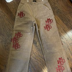 HMDDLA Patch Corduroy Pants