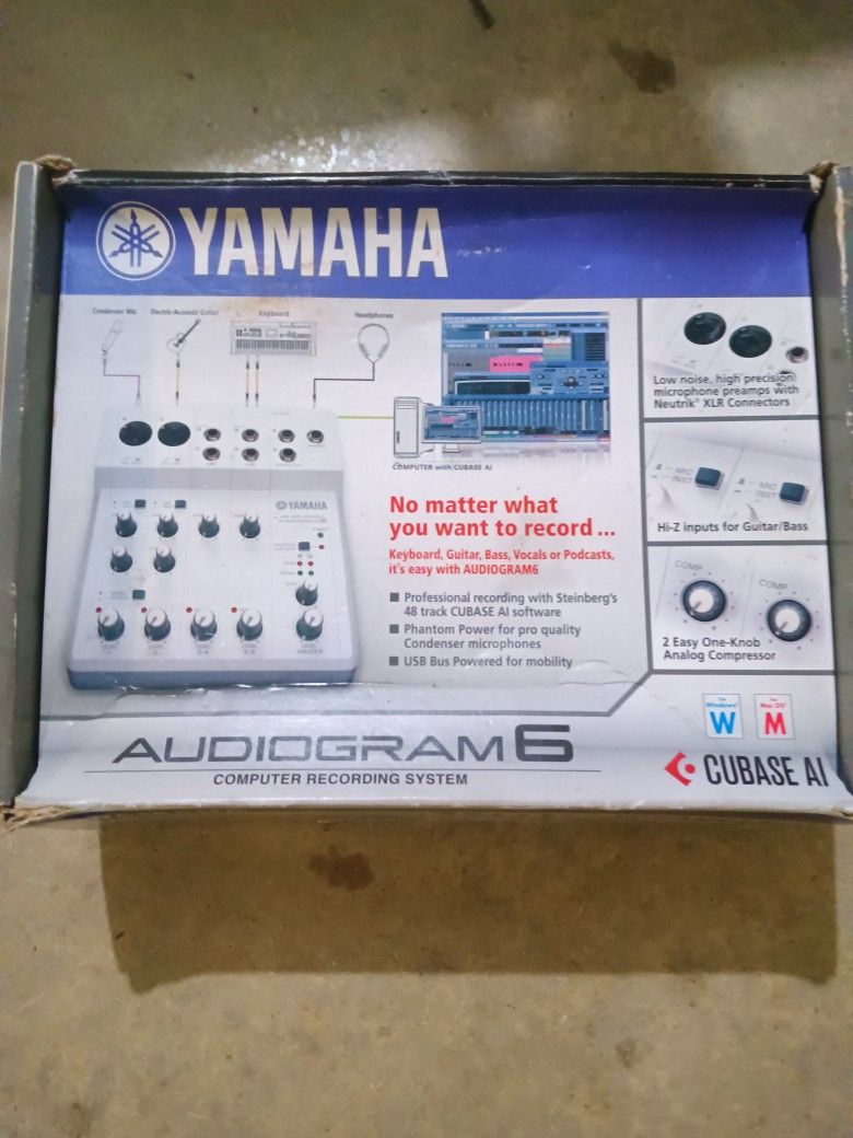 Recording Interface Yamaha Audiogram 6