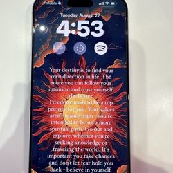 iPhone 15 pro max 256