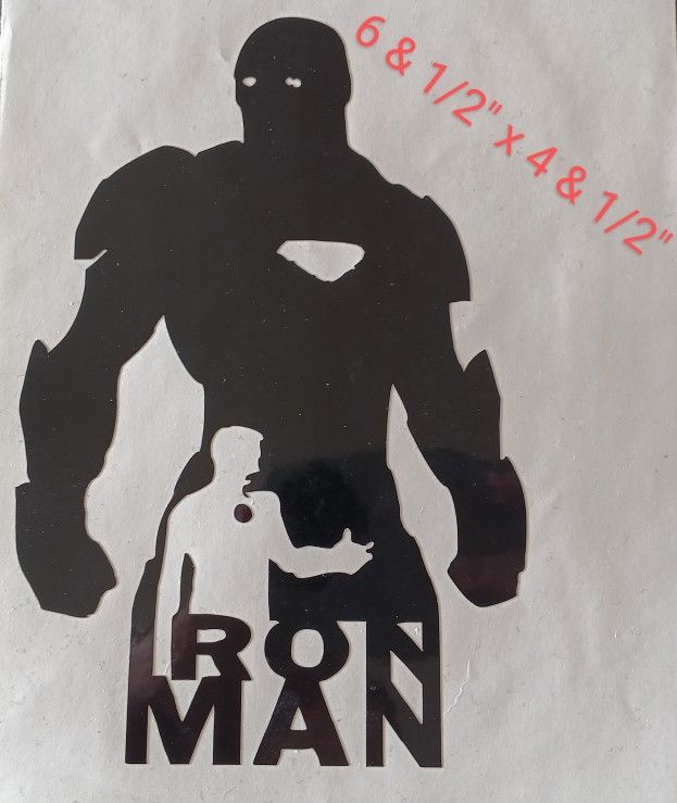 Iron Man Decal