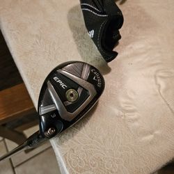EXCELLENT CONDITION!" CALLAWAY EPIC GOLF CLUB 3 HYBRID 