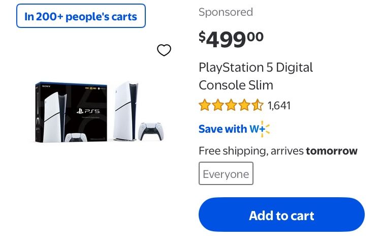 PS5 Digital Edition brand New