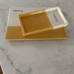 Cheese Plate And Spoon Rest
