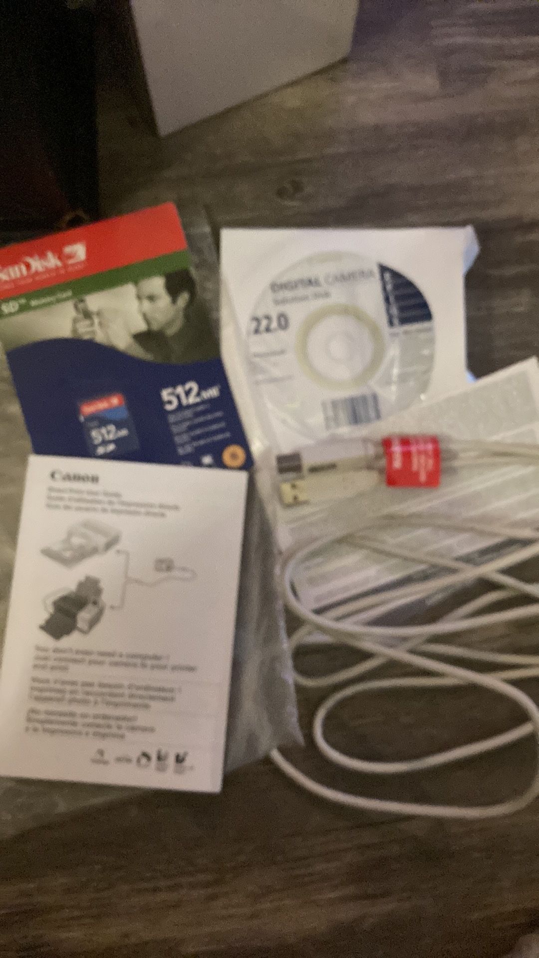 Digital Camera Guide And Wire