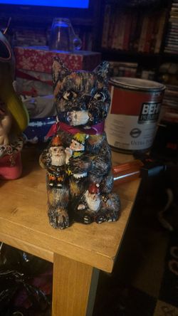 Kitty Had Caught The Gnomes