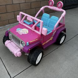 Barbie Power wheel