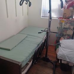 Hospital Bed With Lift Hoyer & Free Wheelchair 